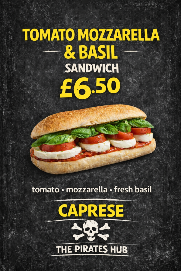 Tomato, Mozzarella & Basil