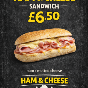 Ham & Cheese Sandwich